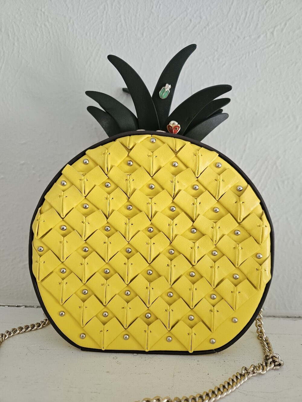 NWOT Kate Spade New York Picnic Pineapple Novelty Crossbody Bag/Purse - Picture 2 of 14